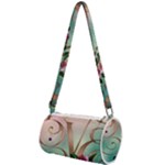 Love Amour Butterfly Colors Flowers Text Mini Cylinder Bag