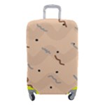 Lines Dots Pattern Abstract Art Luggage Cover (Small)
