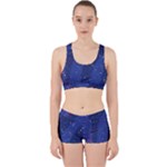 Texture Multicolour Ink Dip Flare Work It Out Gym Set