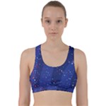 Texture Multicolour Ink Dip Flare Back Weave Sports Bra