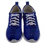 Texture Multicolour Ink Dip Flare Women Athletic Shoes