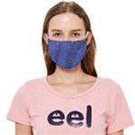 Texture Multicolour Ink Dip Flare Cloth Face Mask (Adult)