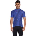Texture Multicolour Ink Dip Flare Men s Short Sleeve Cycling Jersey