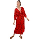 Red Background Wallpaper Grecian Style  Maxi Dress