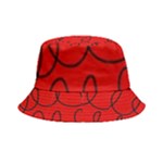 Red Background Wallpaper Inside Out Bucket Hat