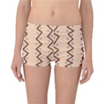 Print Pattern Minimal Tribal Boyleg Bikini Bottoms