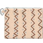 Print Pattern Minimal Tribal Canvas Cosmetic Bag (XXXL)