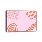 Elements Scribbles Wiggly Lines Retro Vintage Mini Canvas 6  x 4  (Stretched)