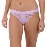 Elements Scribbles Wiggly Lines Retro Vintage Band Bikini Bottoms