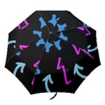 Ink Brushes Texture Grunge Folding Umbrellas