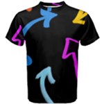 Colorful Arrows Kids Pointer Men s Cotton T-Shirt