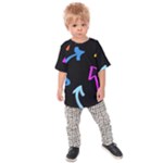 Colorful Arrows Kids Pointer Kids  Raglan T-Shirt
