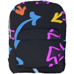 Colorful Arrows Kids Pointer Full Print Backpack