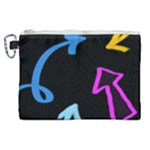 Colorful Arrows Kids Pointer Canvas Cosmetic Bag (XL)