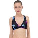 Colorful Arrows Kids Pointer Classic Banded Bikini Top