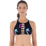 Colorful Arrows Kids Pointer Perfectly Cut Out Bikini Top