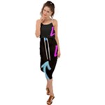 Colorful Arrows Kids Pointer Waist Tie Cover Up Chiffon Dress