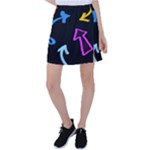 Colorful Arrows Kids Pointer Tennis Skirt