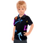 Colorful Arrows Kids Pointer Kids  Polo T-Shirt