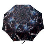 Fractal Cube 3d Art Nightmare Abstract Folding Umbrellas