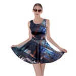 Fractal Cube 3d Art Nightmare Abstract Skater Dress