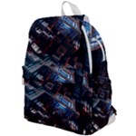 Fractal Cube 3d Art Nightmare Abstract Top Flap Backpack