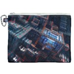 Fractal Cube 3d Art Nightmare Abstract Canvas Cosmetic Bag (XXL)