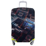 Fractal Cube 3d Art Nightmare Abstract Luggage Cover (Medium)