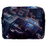 Fractal Cube 3d Art Nightmare Abstract Make Up Pouch (Large)