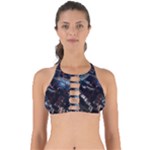 Fractal Cube 3d Art Nightmare Abstract Perfectly Cut Out Bikini Top