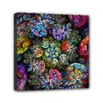 Floral Fractal 3d Art Pattern Mini Canvas 6  x 6  (Stretched)