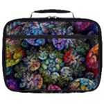 Floral Fractal 3d Art Pattern Full Print Lunch Bag