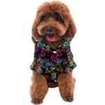Floral Fractal 3d Art Pattern Dog Coat