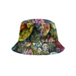 Floral Fractal 3d Art Pattern Bucket Hat (Kids)