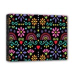 Mexican Folk Art Seamless Pattern Deluxe Canvas 16  x 12  (Stretched) 