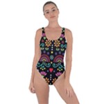Mexican Folk Art Seamless Pattern Bring Sexy Back Swimsuit