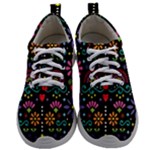 Mexican Folk Art Seamless Pattern Mens Athletic Shoes