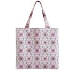 Pattern Texture Design Decorative Zipper Grocery Tote Bag