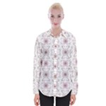 Pattern Texture Design Decorative Womens Long Sleeve Shirt