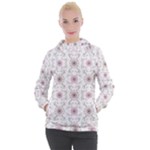 Pattern Texture Design Decorative Women s Hooded Pullover