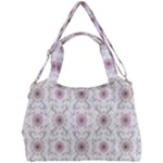 Pattern Texture Design Decorative Double Compartment Shoulder Bag