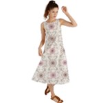 Pattern Texture Design Decorative Summer Maxi Dress