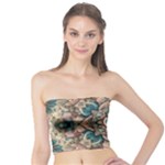 Floral Flora Flower Flowers Nature Pattern Tube Top