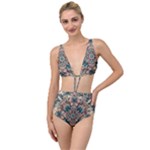 Floral Flora Flower Flowers Nature Pattern Tied Up Two Piece Swimsuit