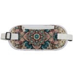 Floral Flora Flower Flowers Nature Pattern Rounded Waist Pouch