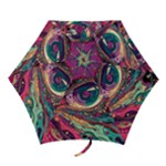 Human Eye Pattern Mini Folding Umbrellas