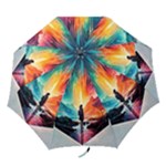 Starry Night Wanderlust: A Whimsical Adventure Folding Umbrellas