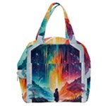 Starry Night Wanderlust: A Whimsical Adventure Boxy Hand Bag