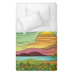 Painting Colors Box Green Duvet Cover (Single Size)