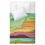 Painting Colors Box Green Duvet Cover Double Side (Single Size)